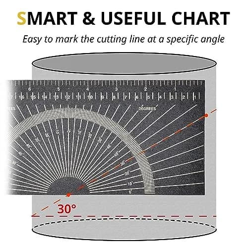 Goldland-WELD PROTECT Pipe Wrap Around Measuring Tool 6 ft (1.83 m) | Stainless Steel Flex Angle Gauge thumbnail 6