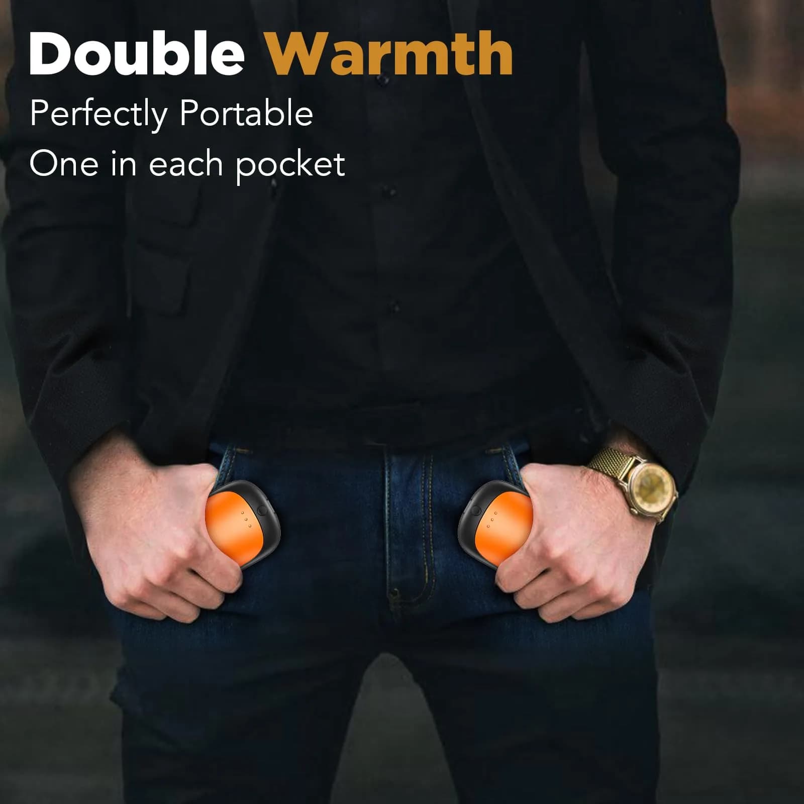 Lerat Rechargeable Hand Warmers 2 Pack 131°F Max Heat | 12-Hour Warmth for Extreme Cold - view 5