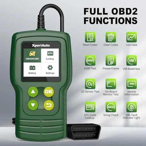 XpertAuto C302 OBD2 Scanner Code Reader for Car Check Engine | Universal for All 1996+ Vehicles thumbnail 2