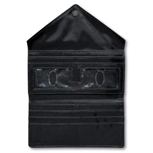 Big Skinny Slimvelope TriFold Clutch Wallet 19.05cm (7.5in) | Holds Up to 40 Cards, Ink Dot thumbnail 4