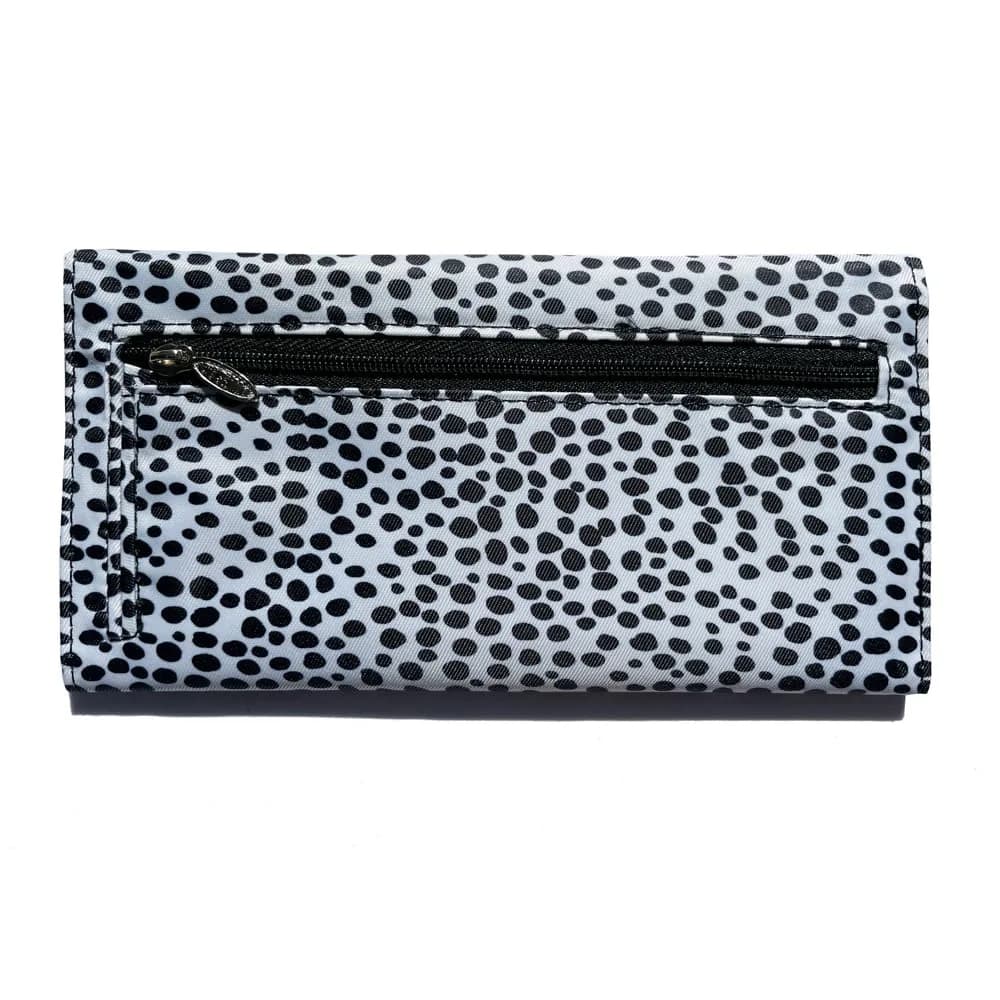 Big Skinny Slimvelope TriFold Clutch Wallet 19.05cm (7.5in) | Holds Up to 40 Cards, Ink Dot - view 2