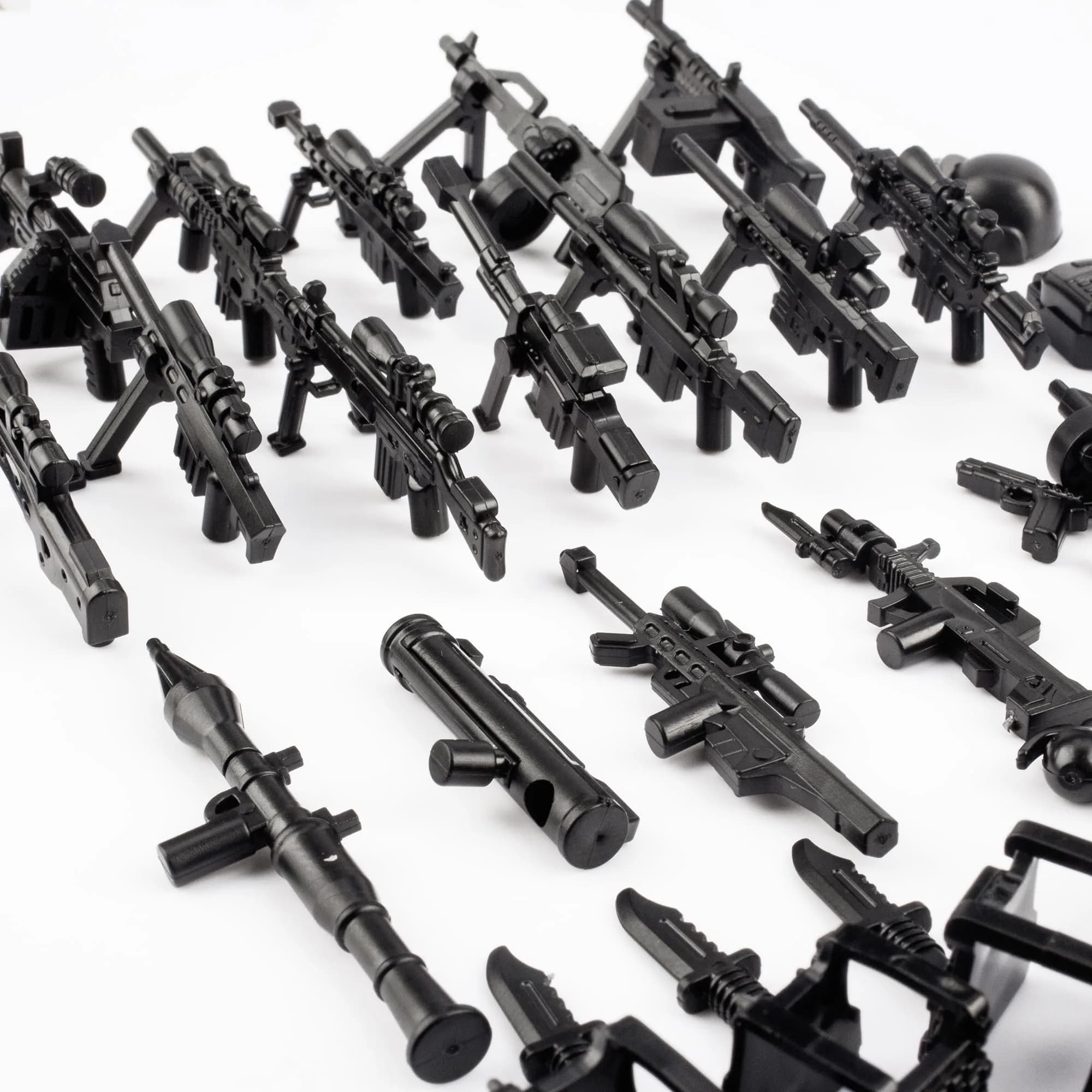 MaozyHomie US Army Battle Toy Set Weapons Pack 83 Pcs | Compatible with Major Brands - view 6