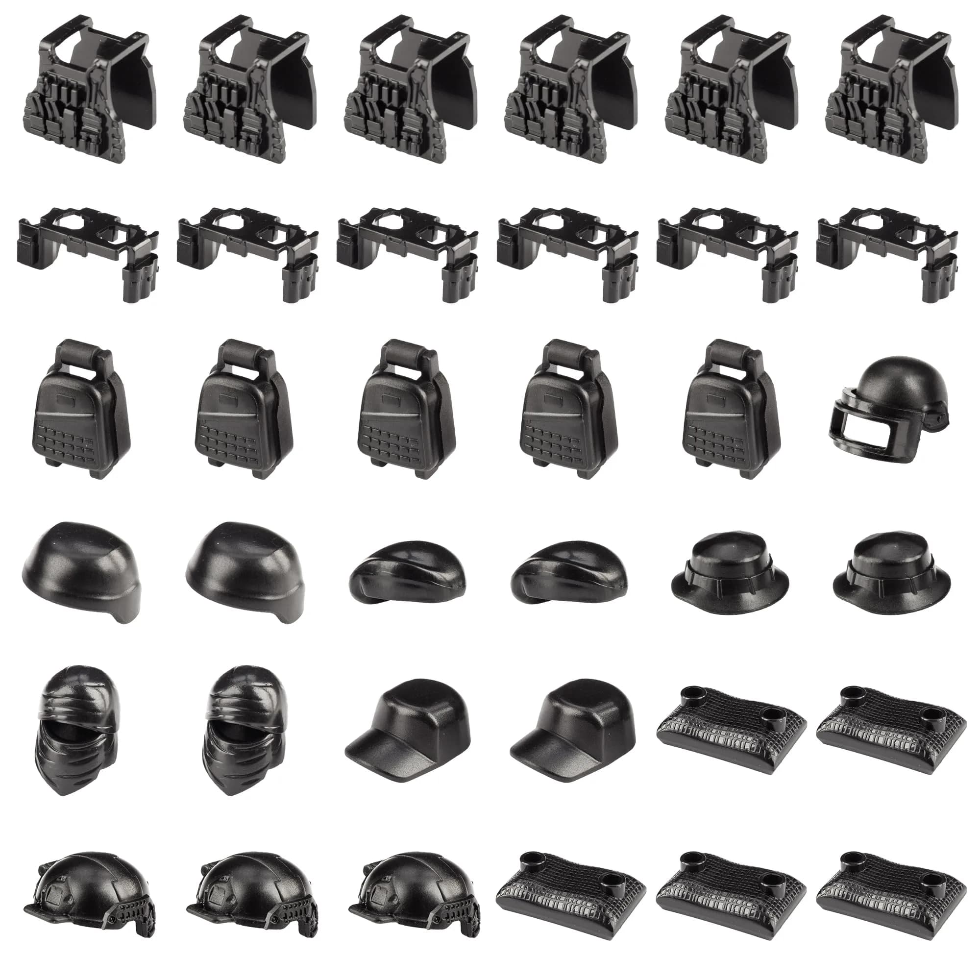 MaozyHomie US Army Battle Toy Set Weapons Pack 83 Pcs | Compatible with Major Brands - view 2