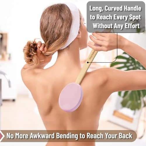 Slick Solutions Lotion Applicator 17 inch Pink | Easy Reach for Back & Body thumbnail 3
