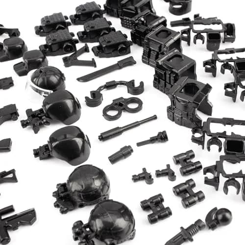 MaozyHomie Weapons Pack Military Building Blocks 88pcs | Compatible with Major Brands thumbnail 5