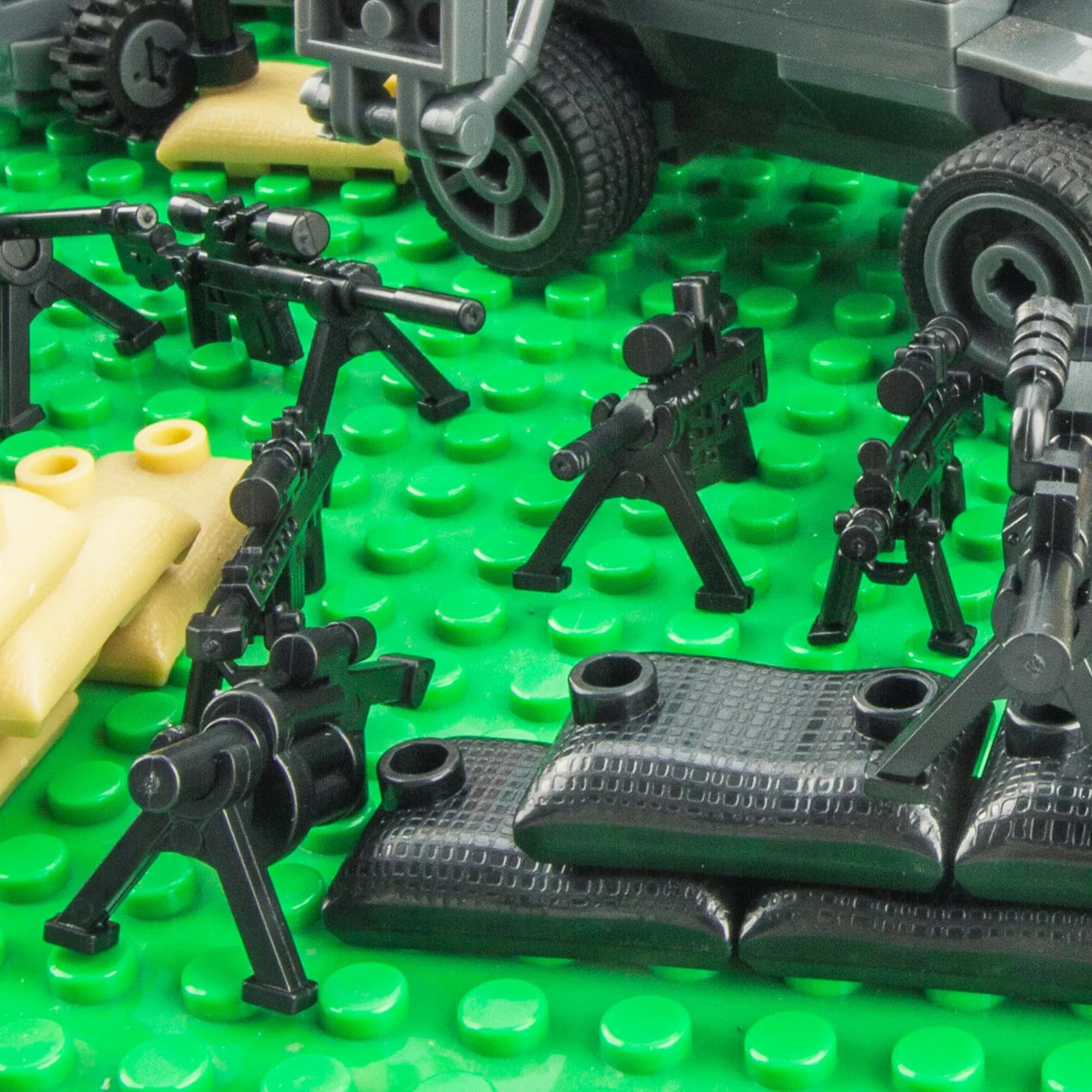 MaozyHomie Weapons Pack Military Building Blocks 88pcs | Compatible with Major Brands - view 7