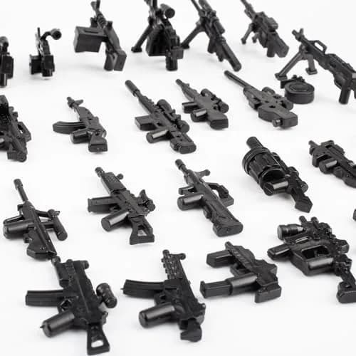 MaozyHomie Weapons Pack Military Building Blocks 88pcs | Compatible with Major Brands thumbnail 3