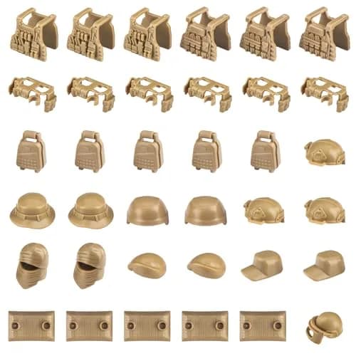 MaozyHomie 63 Pcs Military Weapons Set Accessories UK Special Forces Toys | Compatible with Major Brands thumbnail 2
