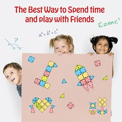 PicassoTiles Magnetic Tile 24pc Mini Diamond Set | Travel Size STEM Educational Toy for Kids 3+ thumbnail 5