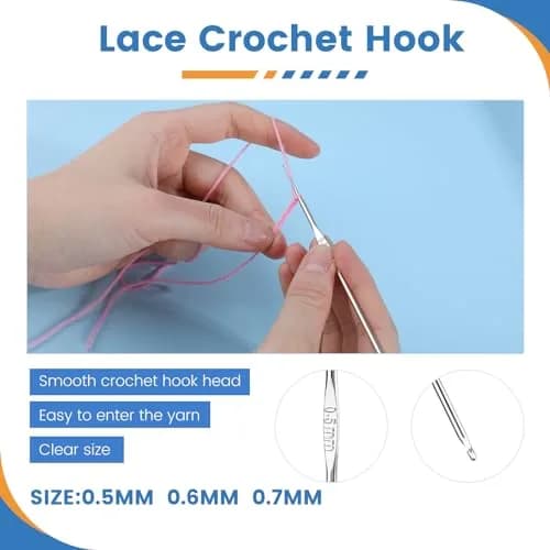 BUTUZE 15 PCS Tatting Shuttle Kit for Beginners | Durable Plastic & Beading Needles (15 pcs, Assorted Colors) thumbnail 6
