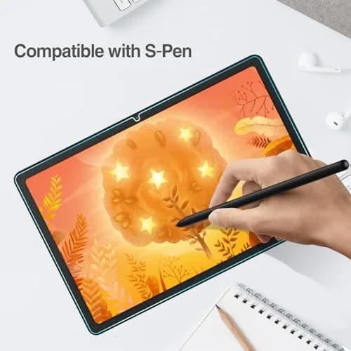 ProCase 2 Pack Screen Protector for Galaxy Tab A11 Plus/Tab A9 Plus | 9H Tempered Glass, HD Clarity, Bubble-Free thumbnail 6