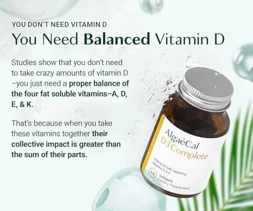 ALGAECAL D3 Complete 60 Softgels thumbnail 4