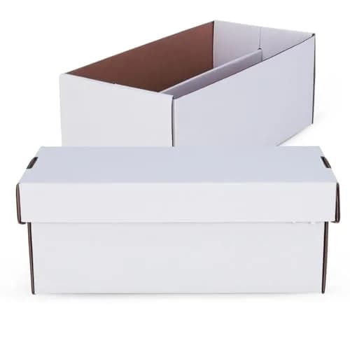 BCW 5ct Graded Shoe Box | Card Storage Holds 300 Toploaders & 100 Graded Cards thumbnail 1