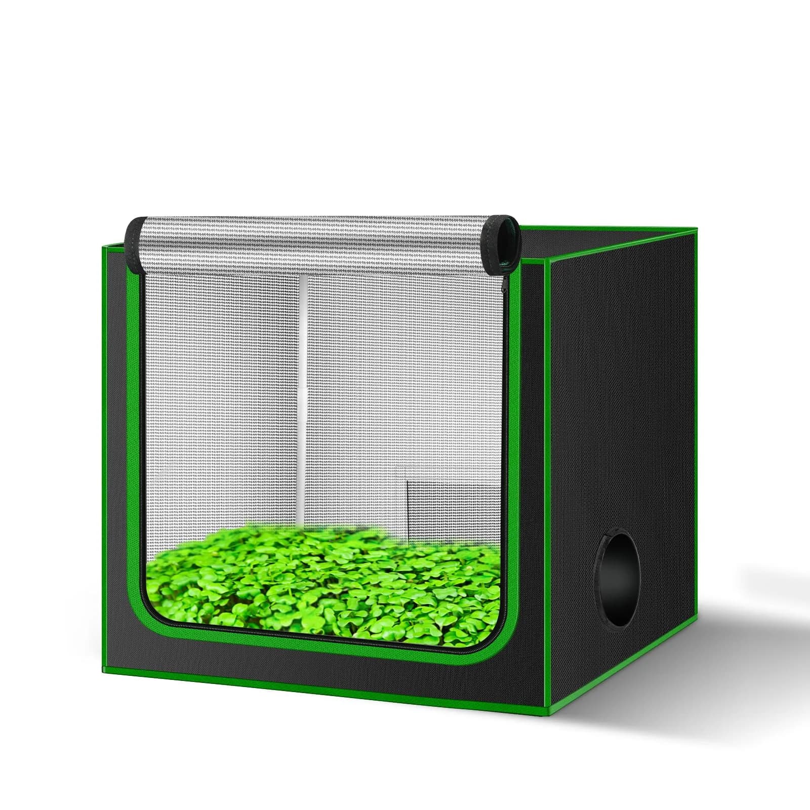 MELONFARM Hydroponic Grow Tent 24"x16"x24" | Reflective 600D Diamond Mylar Indoor Garden