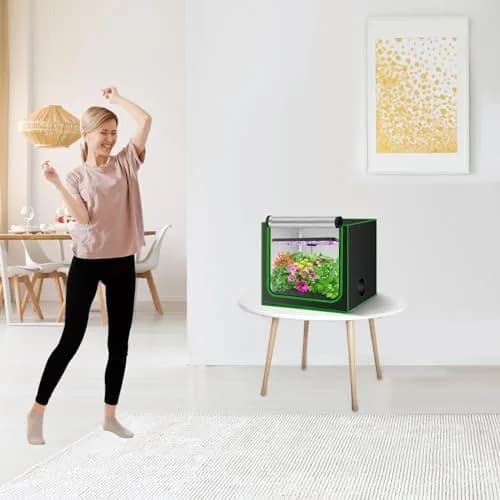 MELONFARM Hydroponic Grow Tent 24"x16"x24" | Reflective 600D Diamond Mylar Indoor Garden thumbnail 8
