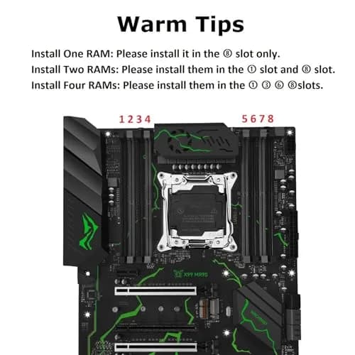 MACHINIST X99 MR9S ATX Motherboard LGA 2011-3 DDR4 ECC 256GB RAM | Supports Intel Xeon E5 V3/V4 & Core i7 5th/6th Gen thumbnail 7