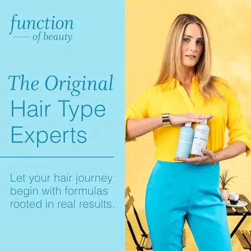 Function of Beauty Straight Hair Shampoo & Conditioner Set - Anti-Frizz 11oz | Hydrates & Smooths thumbnail 7