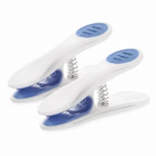Whitmor Soft Touch Clothespins Set of 20 | Rust-Resistant, Gentle on Fabrics, 1.38" x 0.88" x 2.44" thumbnail 1