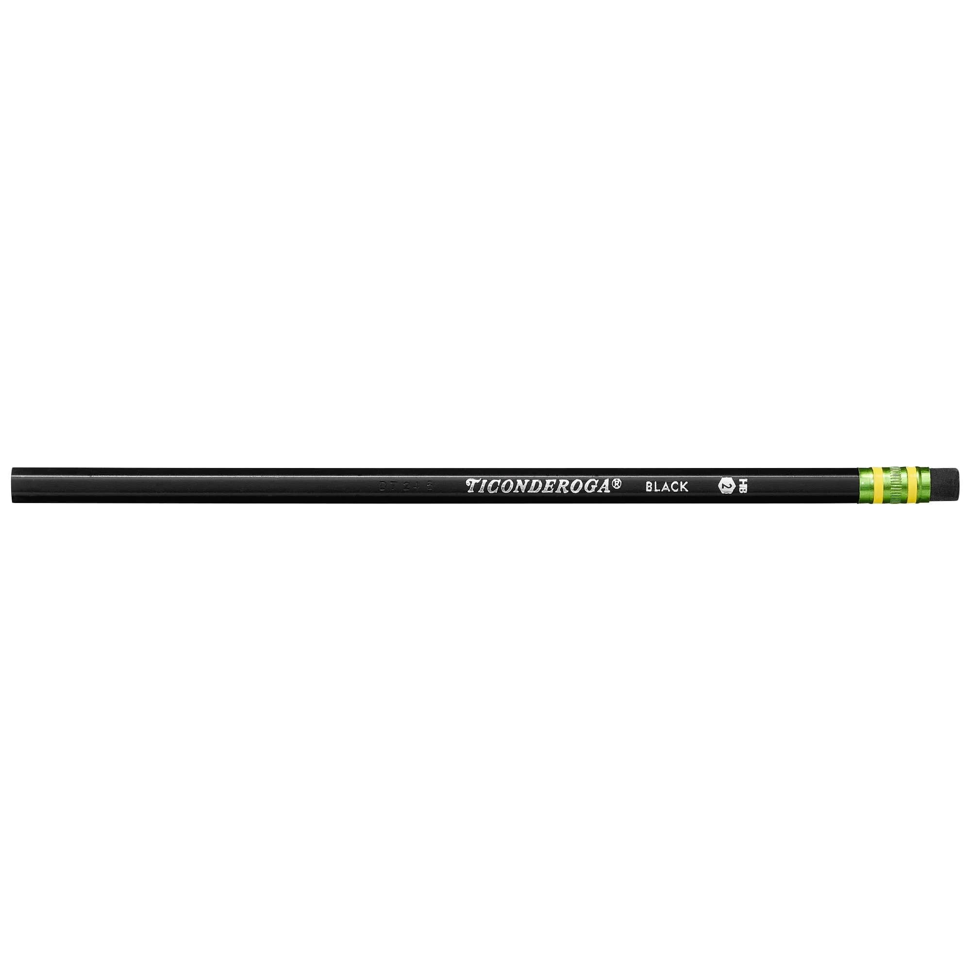 Ticonderoga Pencils, 2 HB Soft, Black, 24 Count | Smooth Graphite for Students & Office - view 2