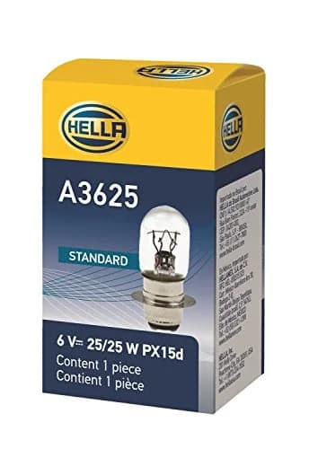 Hella Miniature Standard Bulb 6V 25/25W | Reliable Automotive Lighting thumbnail 2