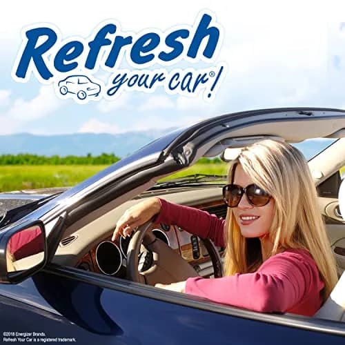 Refresh Your Car Odor Elimination Vent Stick 6 Pack | Cool Breeze & New Car Scent, Lasts 60 Days thumbnail 5