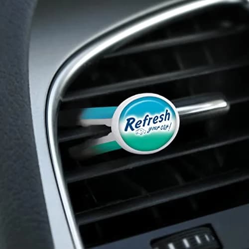 Refresh Your Car Odor Elimination Vent Stick 6 Pack | Cool Breeze & New Car Scent, Lasts 60 Days thumbnail 2