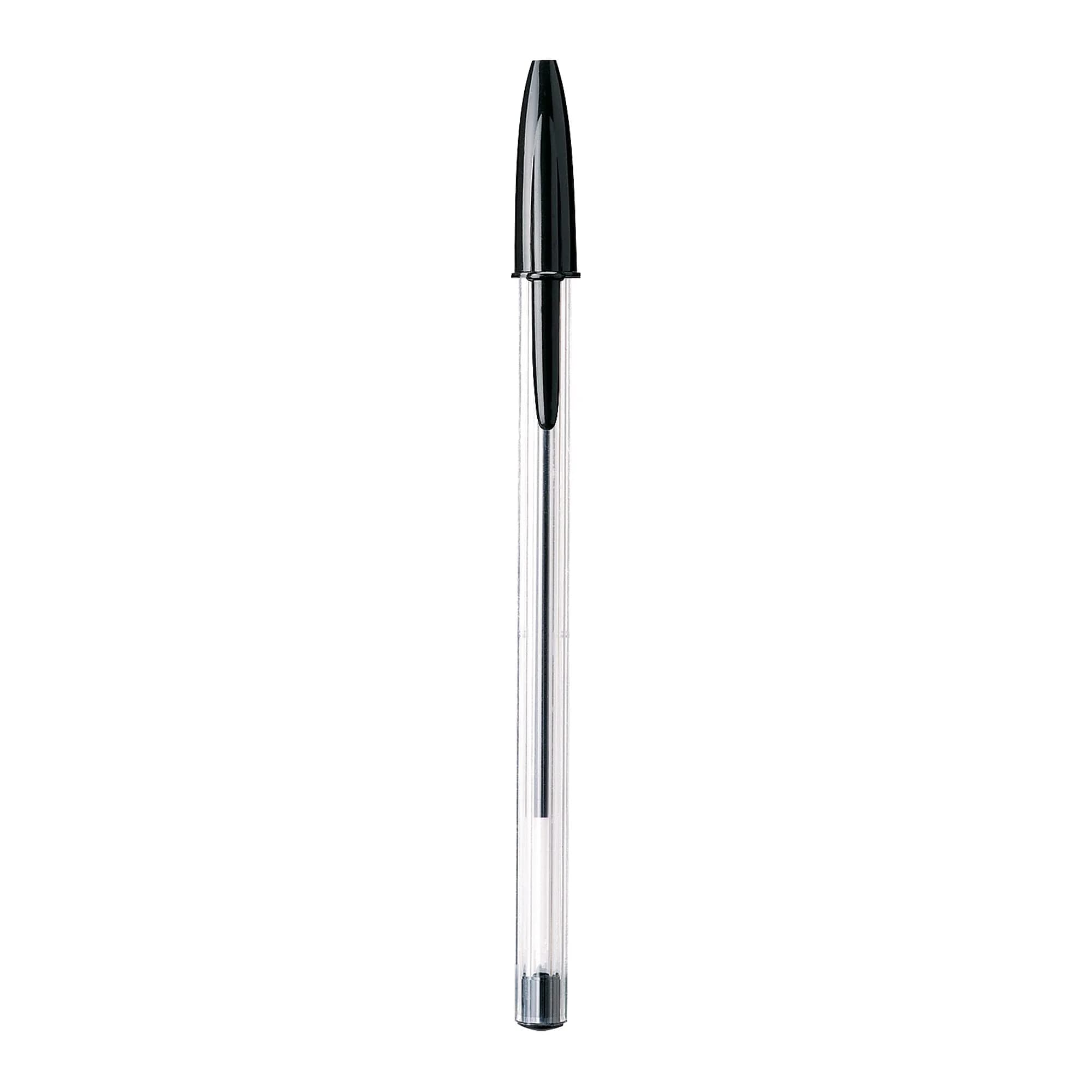 BIC Cristal Xtra Smooth Ballpoint Pen, Medium Point (1.0mm), Black, 20-Count (Pack of 2) | Smooth Ink Flow for Everyday Writing - view 2