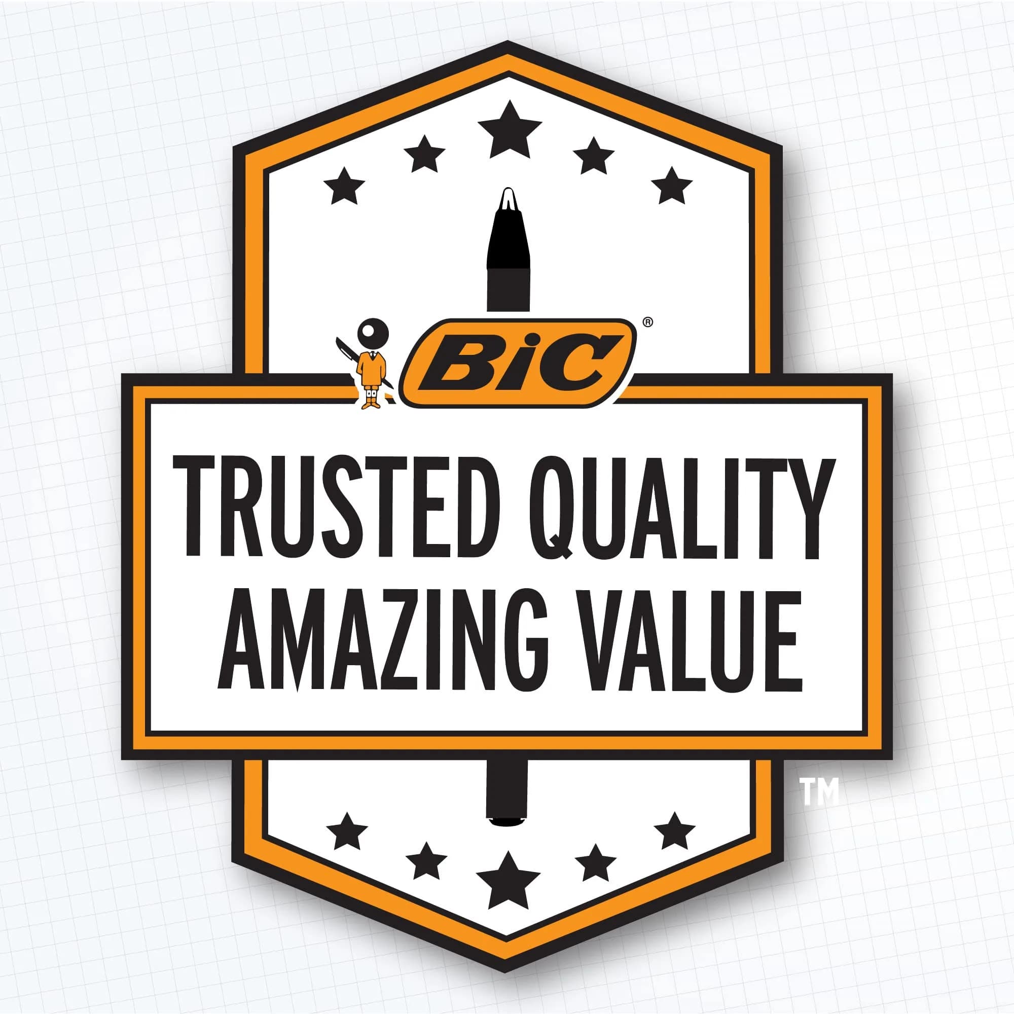BIC Cristal Xtra Smooth Ballpoint Pen, Medium Point (1.0mm), Black, 20-Count (Pack of 2) | Smooth Ink Flow for Everyday Writing - view 3