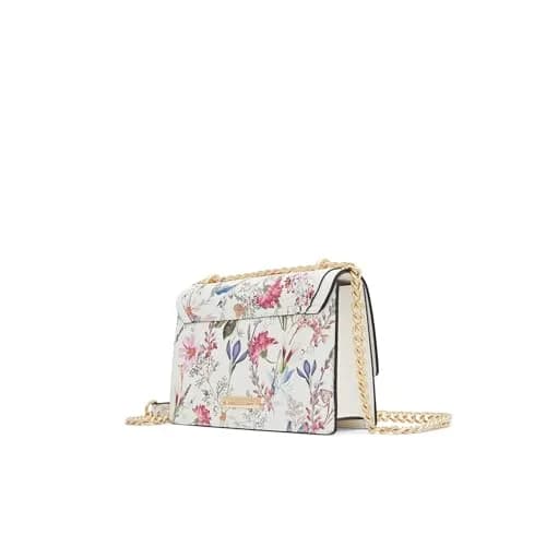 ALDO Byworthh Cross Body Bag Small Floral Bright Multi | Versatile Chain Strap thumbnail 5