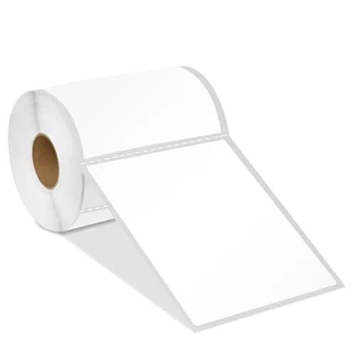 Spartan Industrial 4" X 6" Direct Thermal Labels, 2500 Count (10 Rolls) | Inkless Printing for Postage & Shipping thumbnail 1