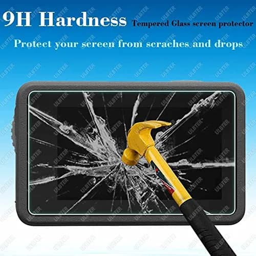 ULBTER Screen Protector for DJI OSMO Action 4 Camera + Lens Cap | 9H Tempered Glass, Bubble-Free, HD Clarity thumbnail 5