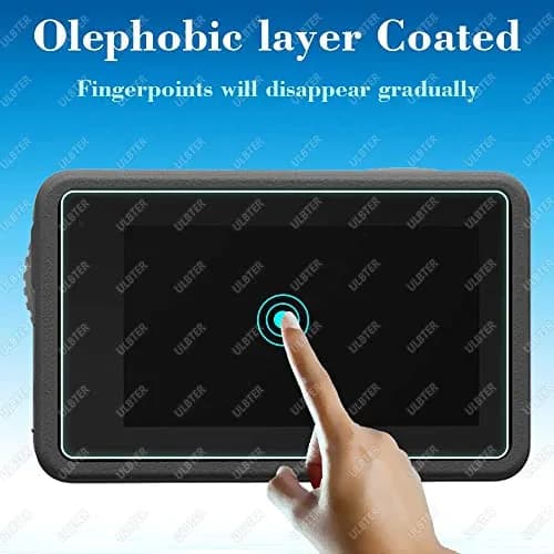 ULBTER Screen Protector for DJI OSMO Action 4 Camera + Lens Cap | 9H Tempered Glass, Bubble-Free, HD Clarity thumbnail 6