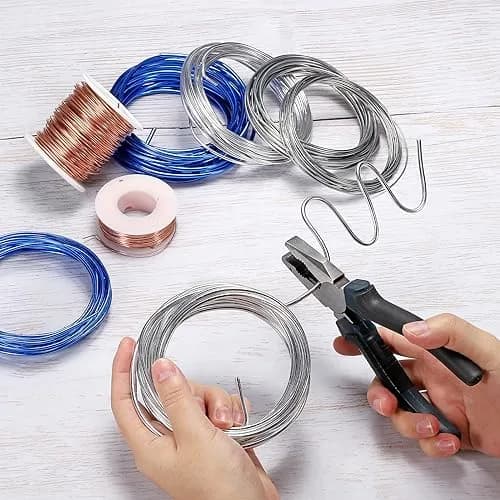 PATIKIL 99.99% High Purity Zinc Wire 2mm (16.4ft/5m) | Soft, Bendable Craft Wire for Shaping & DIY thumbnail 5