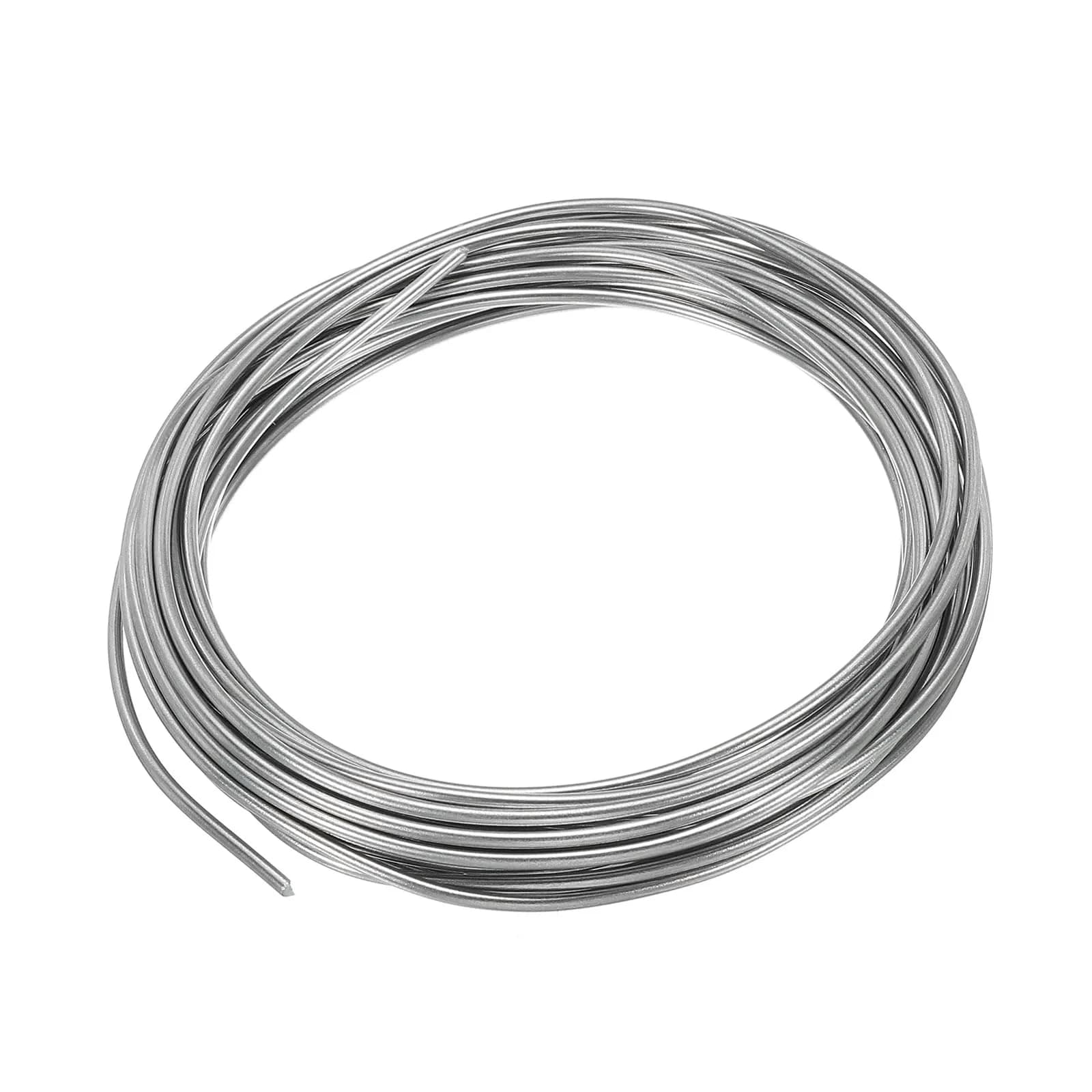 PATIKIL 99.99% High Purity Zinc Wire 2mm (16.4ft/5m) | Soft, Bendable Craft Wire for Shaping & DIY - view 3