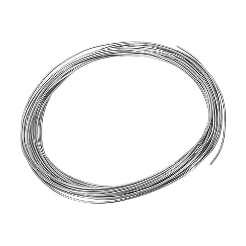 PATIKIL 99.99% High Purity Zinc Wire 1mm (0.039 inch) 5m (16.4ft) Roll | Soft Crafting Wire for Bonsai & DIY thumbnail 3