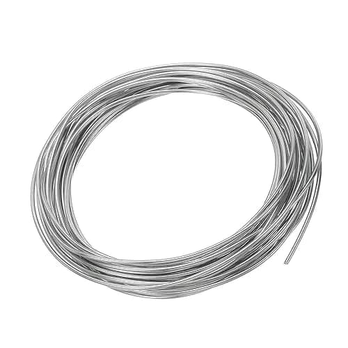 PATIKIL 99.99% High Purity Zinc Wire 1.2mm (16.4 Ft / 5 m) | Soft Beading Lab Scientific Experiment Tool thumbnail 3