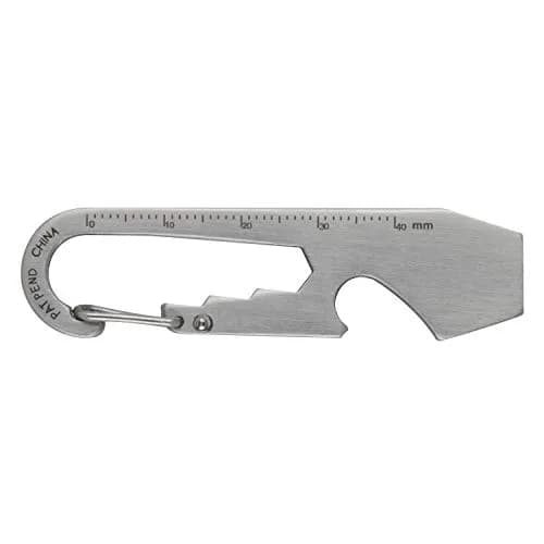 Nite Ize KMT-11-R3 Carabiner Multi-Tool | Stainless Steel, 2 Pack, Silver thumbnail 3
