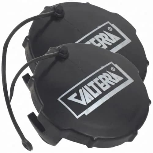Valterra T1020 Waste Valve Cap 3" Black | Leak-Proof ABS RV Sewer Fitting thumbnail 1