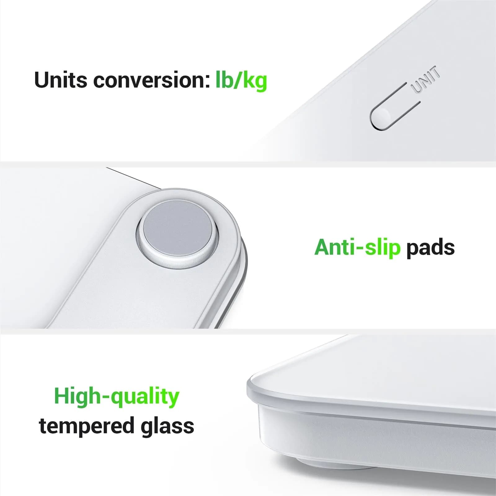 Ovutek Digital Body Weight Scale 26cm (10.2in) | Professional Accuracy - view 5