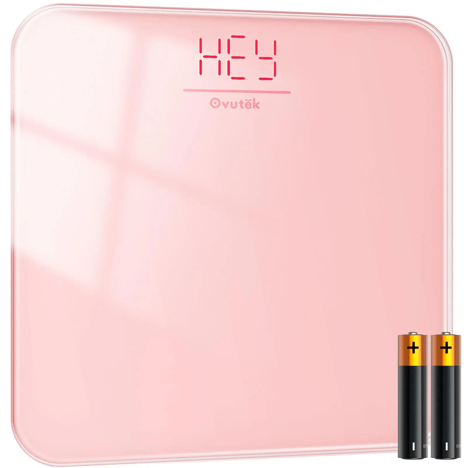 Ovutek Pink Digital Body Weight Scale 181 kg (400 lb) | FDA Approved, Accurate to 0.1 lb - main product image