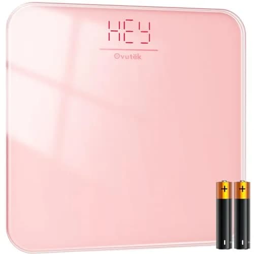 Ovutek Pink Digital Body Weight Scale 181 kg (400 lb) | FDA Approved, Accurate to 0.1 lb thumbnail 1