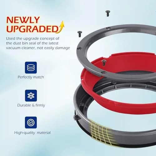 Kuflant Upgraded Dust Bin Sealing Ring Assembly for Dyson V11 V15 Gen5 SV14 SV15 SV22 Vacuum Cleaners thumbnail 4