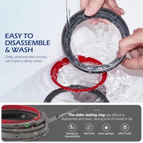 Kuflant Upgraded Dust Bin Sealing Ring Assembly for Dyson V11 V15 Gen5 SV14 SV15 SV22 Vacuum Cleaners thumbnail 5