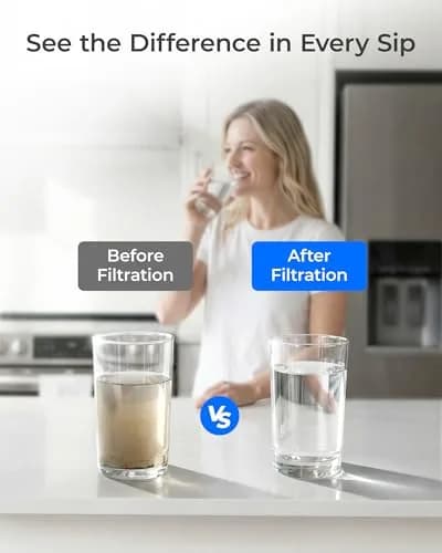 Waterdrop LT1000PC Refrigerator Water Filter and Air Filter 4 Combo | NSF Certified for Pure Water & Air thumbnail 7