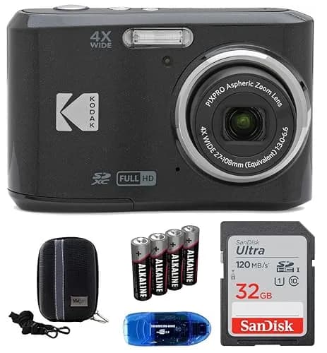 Kodak Pixpro FZ45 Compact Point & Shoot Digital Camera Bundle 16MP 4x Optical Zoom | 220V Compatible thumbnail 1