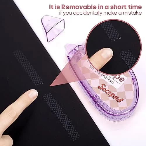 Secopad Double Sided Tape for Crafts 6 Pack, 0.3in x 26ft Each | Mess-Free Adhesive for Scrapbooking thumbnail 5
