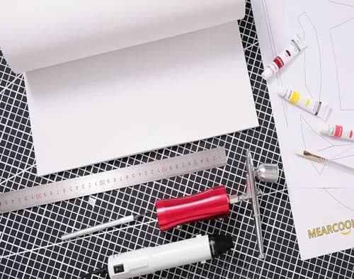 MEARCOOH White EVA Foam Sheets Roll 4mm Thick (13.9" x 59") | High Density 86kg/m3 Cosplay Craft Foam thumbnail 5