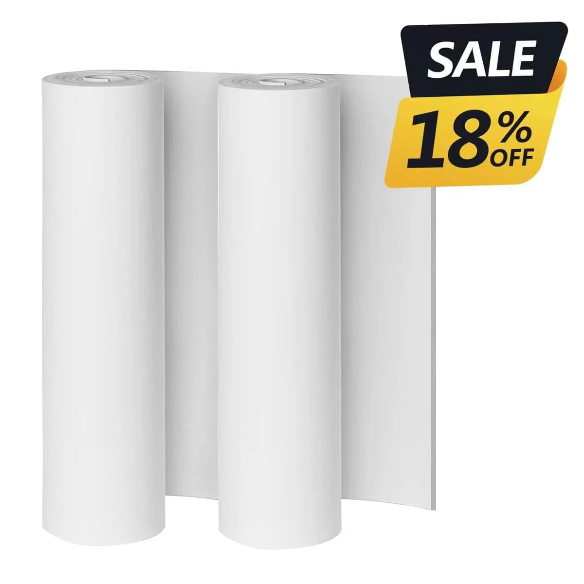 MEARCOOH White EVA Foam Sheets Roll 4mm Thick (13.9" x 59") | High Density 86kg/m3 Cosplay Craft Foam - view 6