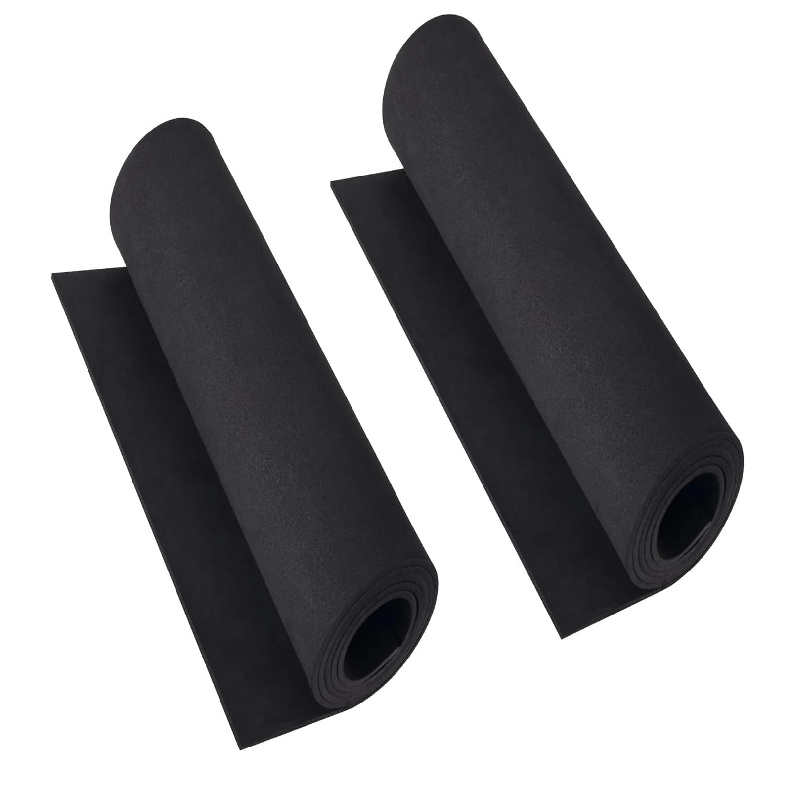 MEARCOOH Black EVA Foam Sheets Roll 2mm Thick (49" x 13.5") | High Density 86kg/m3 Craft Foam for Cosplay & DIY