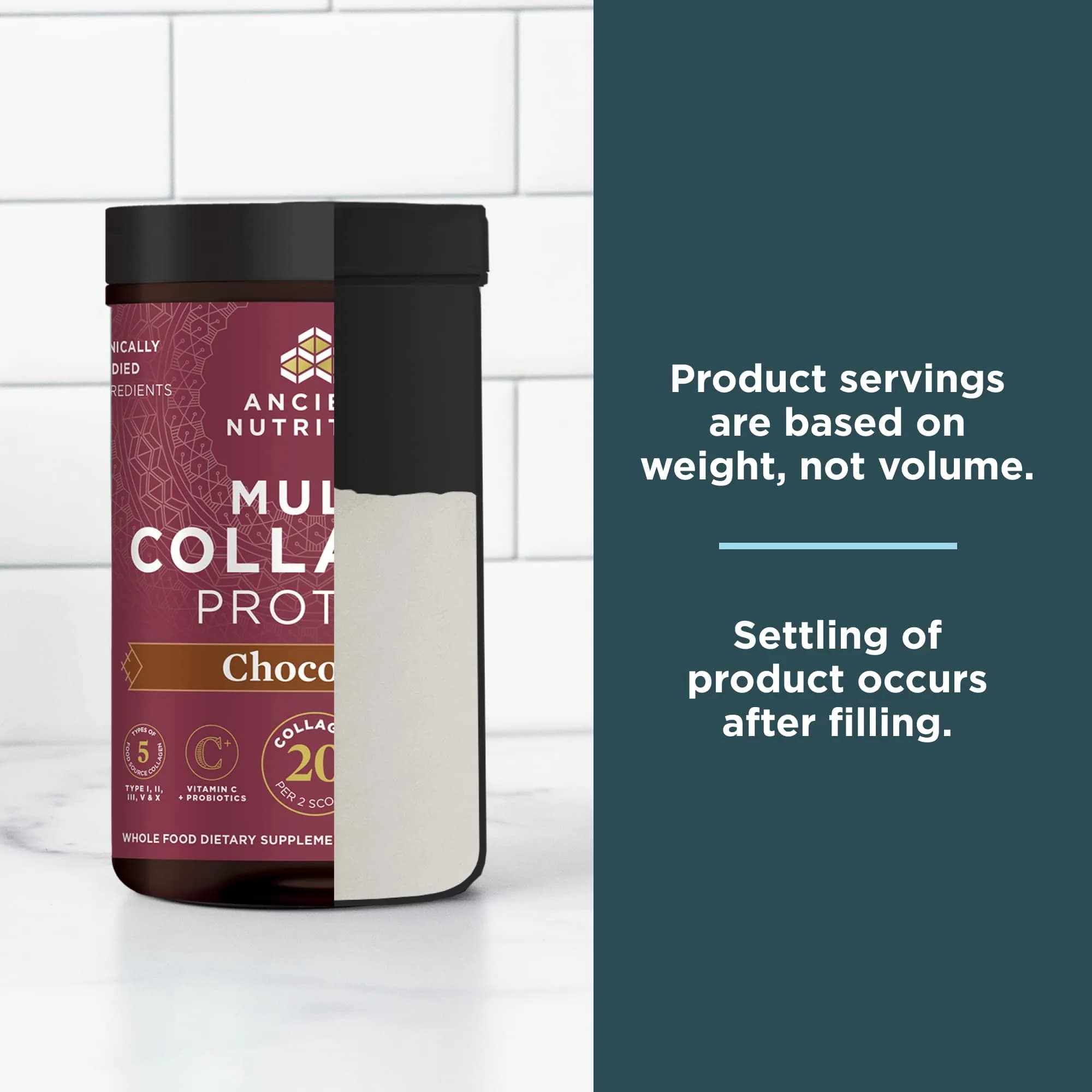 Ancient Nutrition Multi Collagen Protein Powder | 10 Types of Collagen for Hair, Skin, Nails, Joints & Gut - view 8